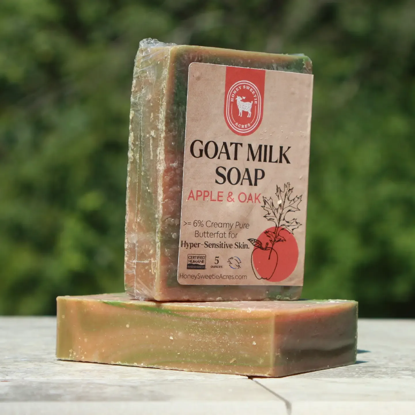 Apple & Oak — handcrafted goat milk skin care from The Hudstead in Great Falls, SC